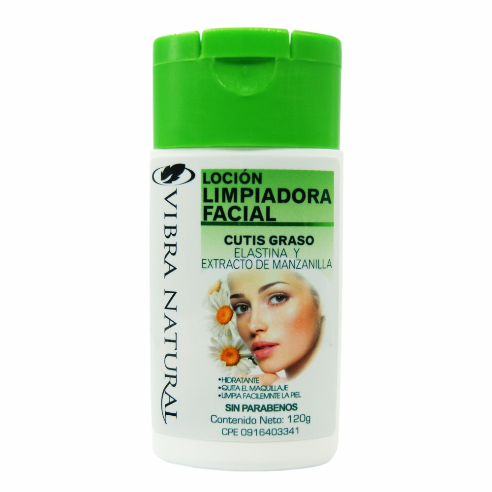 Loción limpiadora facial cutis graso — Vibra Natural — Venezuela